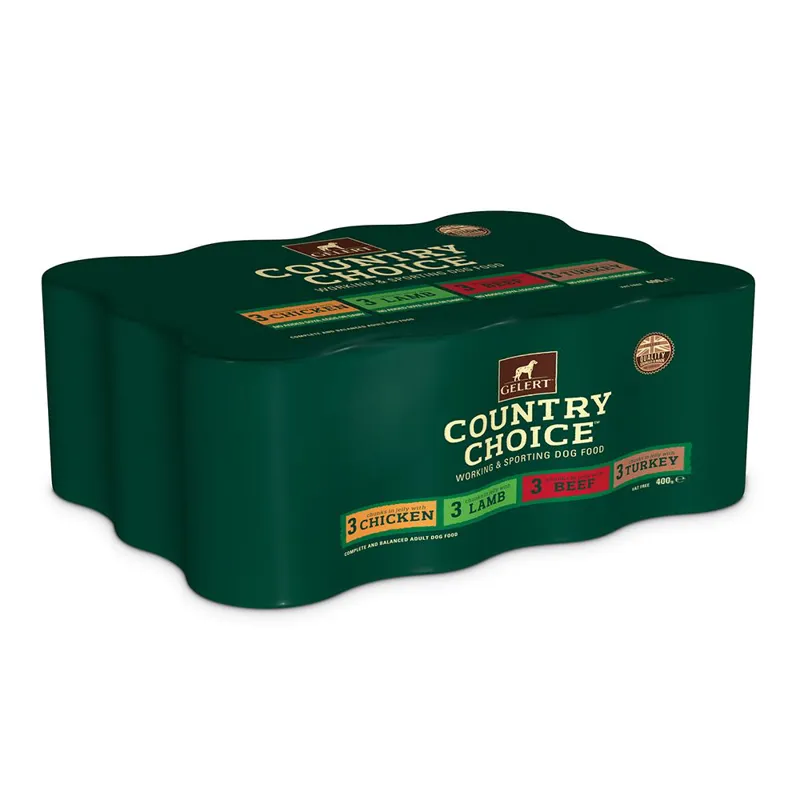 Gelert Dog Tins 12 Pack 400g